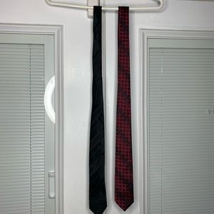 Pair Of Slim Ties Various Brands GUC